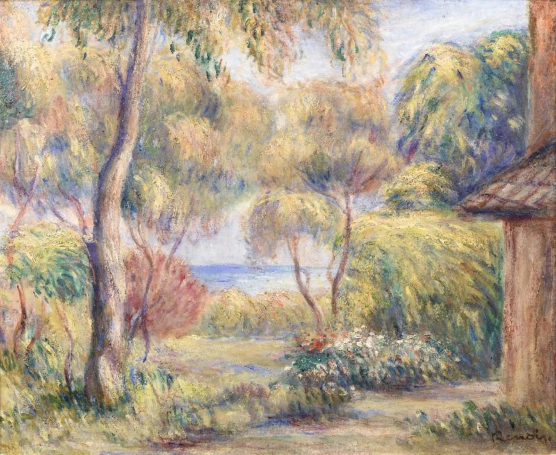 Pierre-Auguste Renoir Paysage a Cagnes China oil painting art